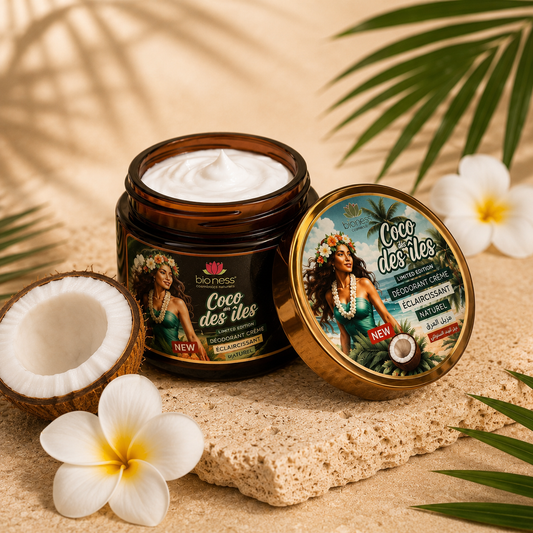 Déodorant Crème Coco des Îles - Bioness