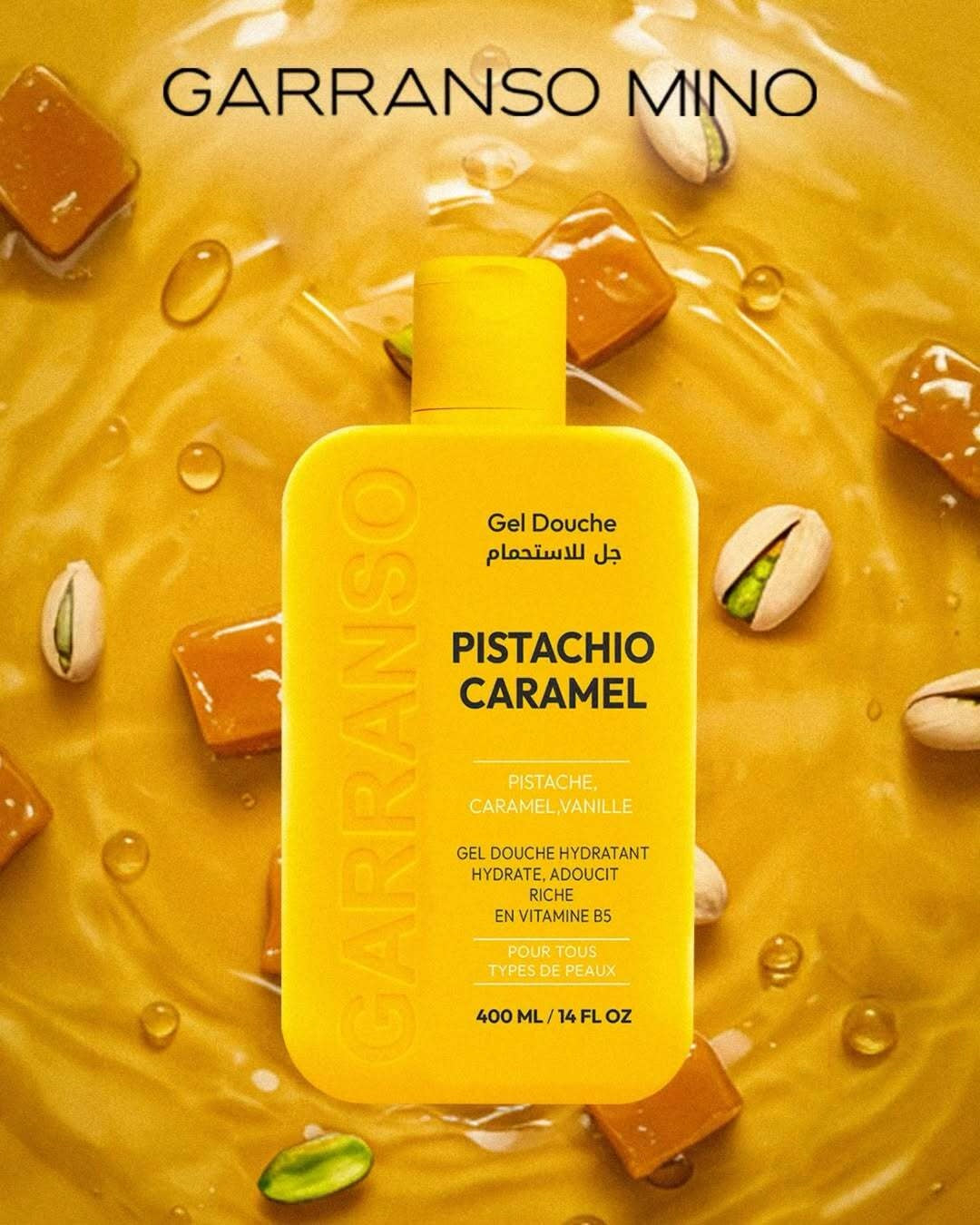 Gel Douche Pistachio & Caramel - Garranso